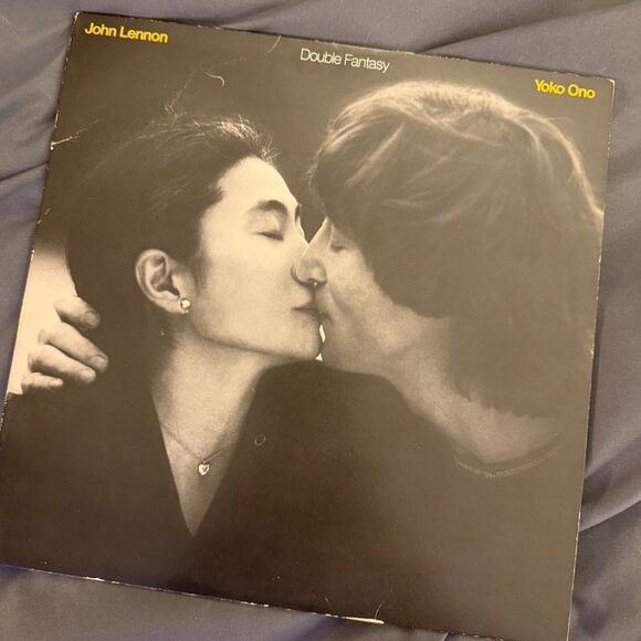 John Lennon & Yoko Ono – Double Fantasy LP Vinyl Record GHS 2001 Geffen 1980 - Picture 1 of 6